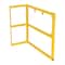 Vestil Yellow Cylinder Barricade Extension Rack 3 Cylinder Capacity CYL-FMSR-3-EXT - alternate 7
